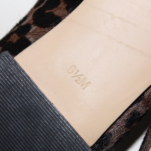 Talbots Leopard Print Ballet Flats in Calf Hair - Picture 13 of 14